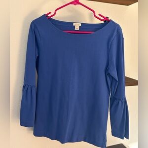 Jcrew bell sleeve top.